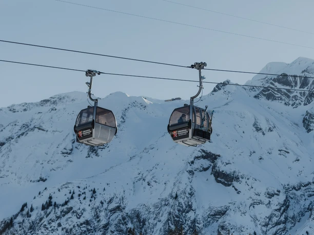 Gondelbahn Rossweid Winter
