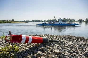 Elbe-færgen i Bleckede Elbe-færgen i Bleckede