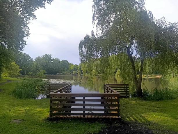 Der Birkensee in Weertzen bei Heeslingen Der Birkensee in Weertzen bei Heeslingen