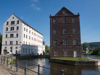 Mühlplatz Rochlitz - Schlossmühle