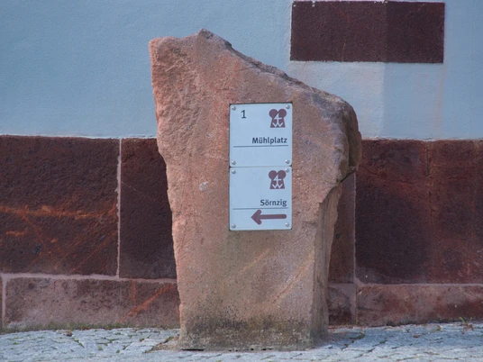 Mühlplatz Rochlitz - Erlebnistour Seelitz