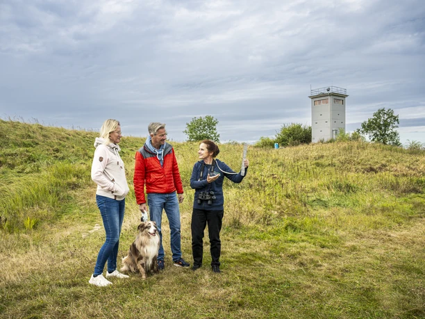 Rondleiding naar de grenstoren in Darchau Rondleiding naar de grenstoren in Darchau