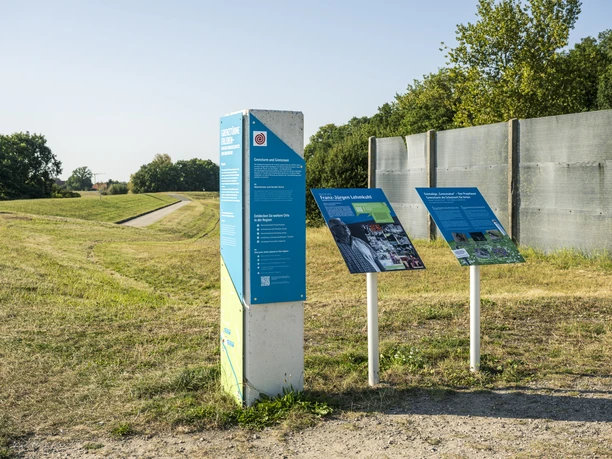 Grenstoren met tentoonstelling in Popelau Grenstoren met tentoonstelling in Popelau