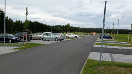 Parkplatz am Strandbad Zeulenroda