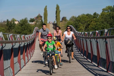 Familienradtour Drachenschwanzbrücke in Ronneburg