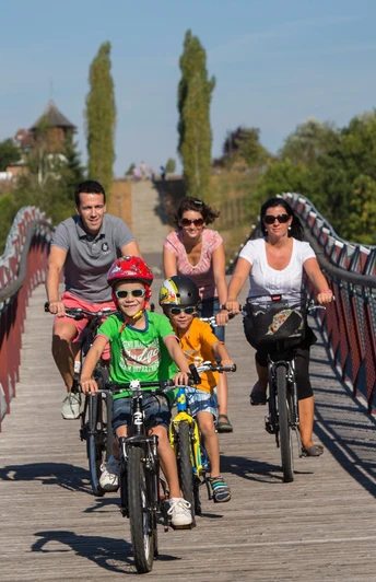 Familienradtour Drachenschwanzbrücke in Ronneburg