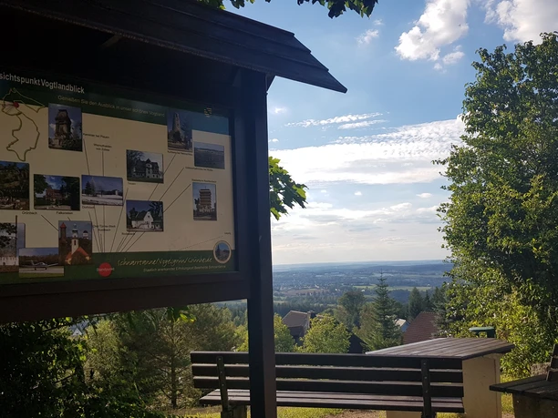 Aussichtspunkt Vogtlandblick Vogelsgrün