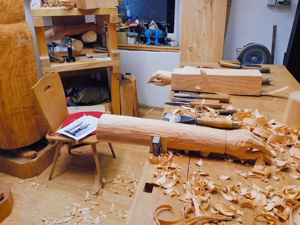 Schauwerkstatt Holzbildhauerei Tschierske in Annaberg-Buchholz OT Frohnau