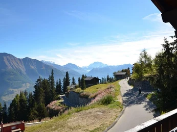 Aussicht Chalet Kristall