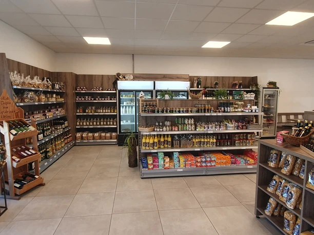 Blick in den Hofladen in Kauern bei Gera