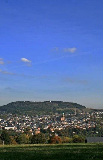 Blick auf Annaberg-Buchholz