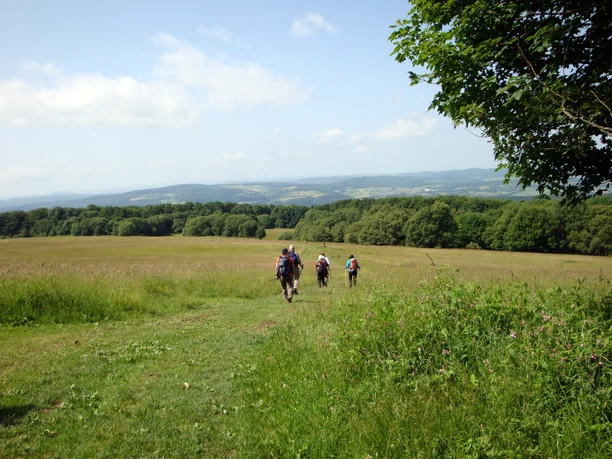 Blick vom Meißner