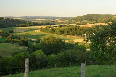 DTS Muddenhagener Weg oberhalb von Lamerden Blick ins Diemeltal Richtung Eberschütz
