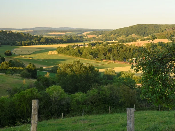 DTS Muddenhagener Weg oberhalb von Lamerden Blick ins Diemeltal Richtung Eberschütz