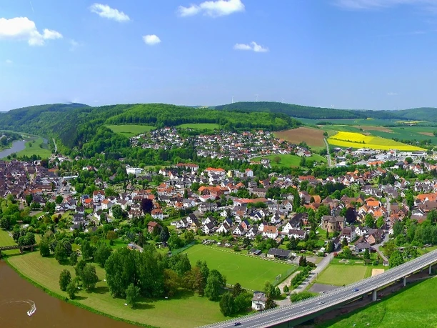 Blick auf Bodenwerder
