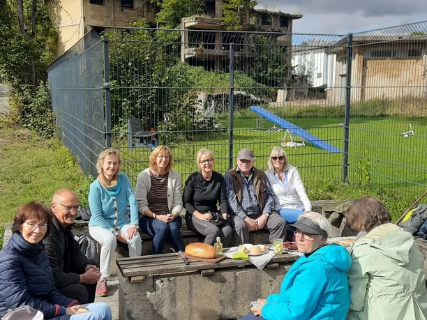 Rast beim Genusswandern in Hirschhagen