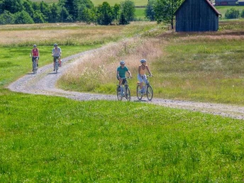 Unterwegs auf der Herzroute #99 auf der Etappe Einsiedeln - Zug.