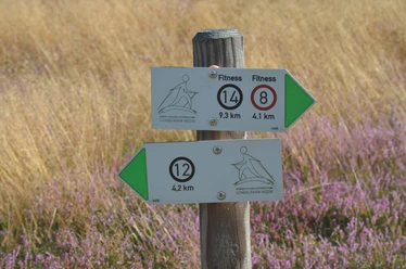 Klein Bünstorfer Heide Beschilderung