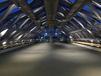 LVZ-Kuppel: Eventlocation mit Tagungsraum am Abend für Ihre Tagung & Konferenz in Leipzig LVZ-Kuppel: Eventlocation mit Tagungsraum am Abend ohne Bestuhlung für Tagung & Konferenz Leipzig ConventionLVZ-Kuppel: venue with meeting room at night without seating for meeting & conference Leipzig convention