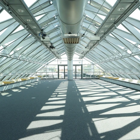 LVZ-Kuppel: daylit meeting room without seating in the event venue for your meeting & conference in Leipzig
