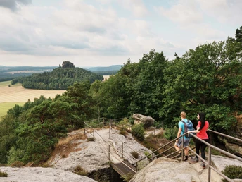 Blick von der Kaiserkrone zum Zirkelstein