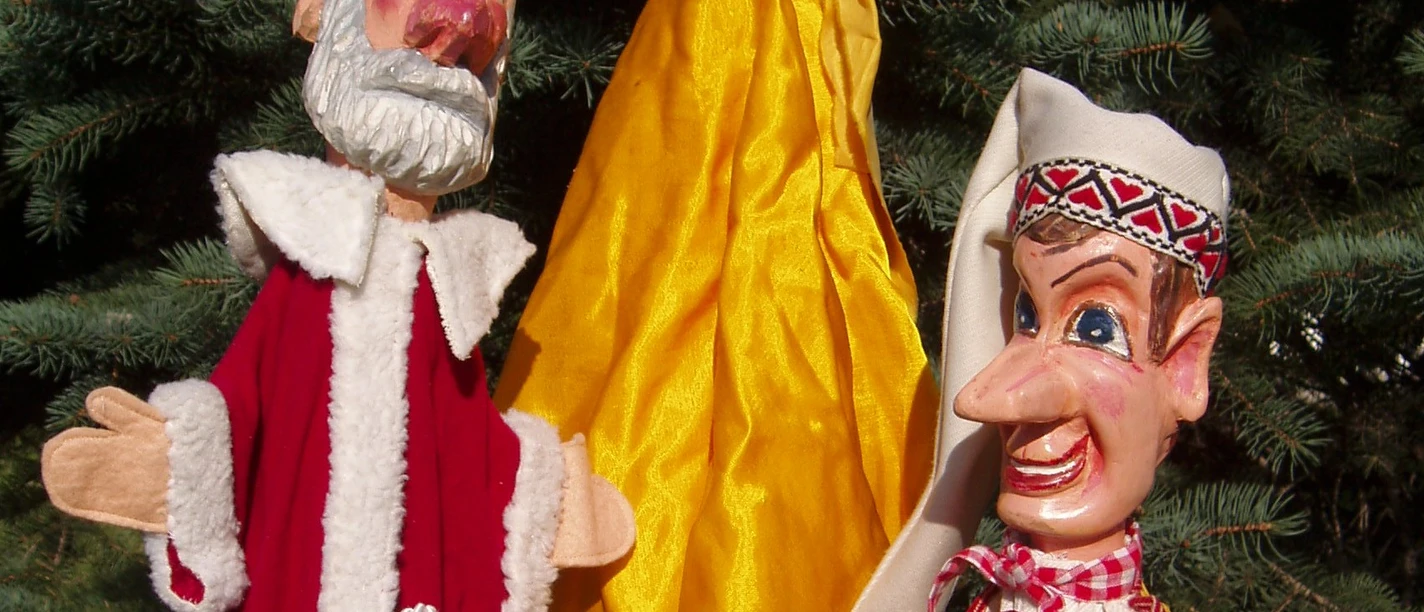 Kasper, Weihnachtsmann und Weihnachtsstern Schnuppe Kasper, Weihnachtsmann und Weihnachtsstern Schnuppe