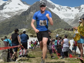 Aletsch Halbmarathon - Ziel