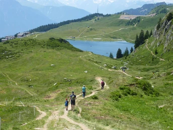 Themenweg Murmeltierlernpfad zum Bettmersee