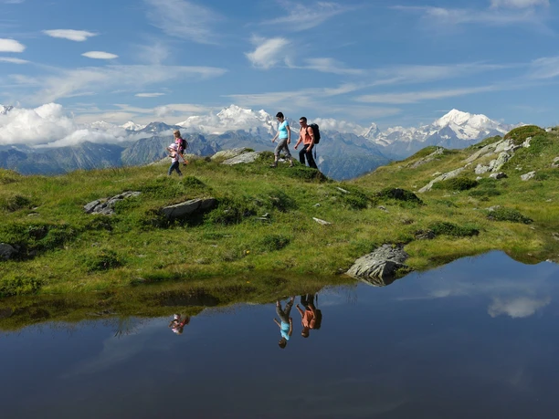 Grosse Drei-Seen-Wanderung: Bettmersee, Blausee, Märjelensee
