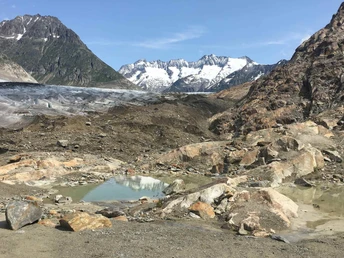 Rundwanderung von der Bettmeralp zu den Chatzulechern und zurück