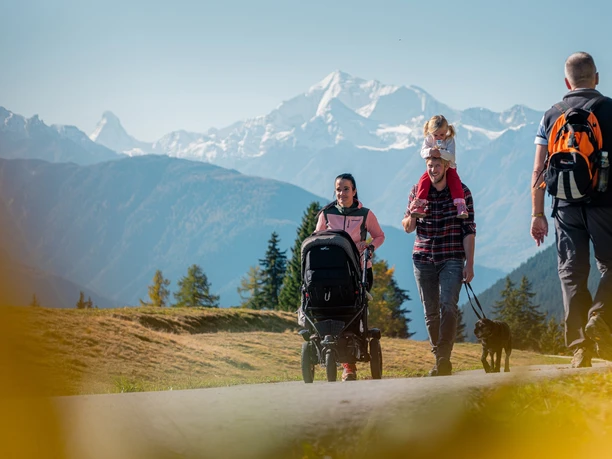 Wanderung von der Fiescheralp zur Riederalp via "Herrenweg" und "Aletschpromenade"