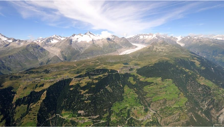 Wanderung von der Bettmeralp über die Aletschpromenade zur Riederalp