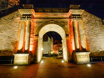 Weihnachtsbeleuchtung (122).jpg Weihnachtsbeleuchtung am Heger TorChristmas lighting at Heger TorKerstverlichting bij Heger TorJulelys på Heger Tor