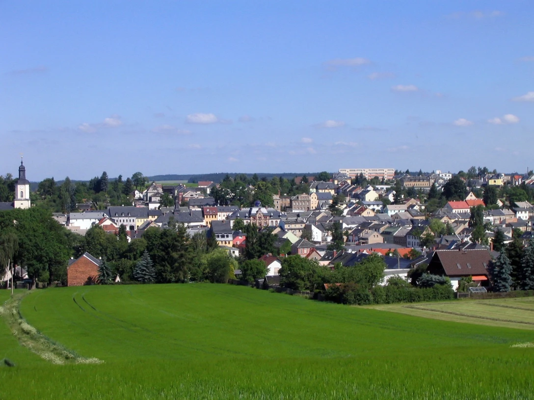 Stadtansicht von Pausa