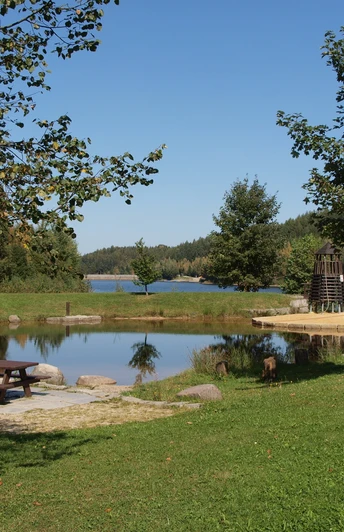 Spielplatz an der Talsperre Falkenstein