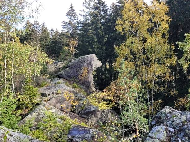 Löwenkopf am Wendelstein im Herbst