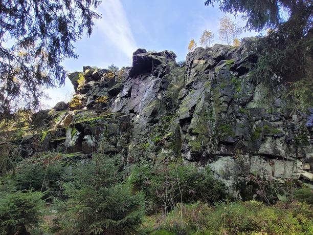 Kletterfelsen Wendelstein nahe Löwenkopf