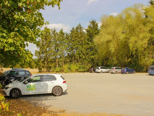 Parkplatz Silberfeld am Zeulenrodaer Meer