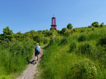 Aufstieg zur Halde Rheinpreußen