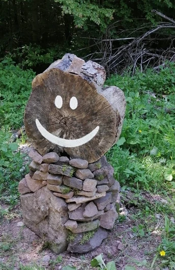 Steinmännle am Wegesrand