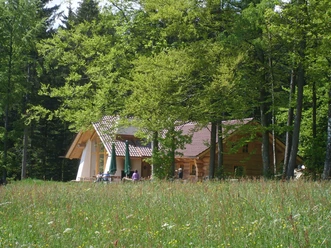 Die Wanderhütte "Tannenstub" in Loßburg-Ödenwald