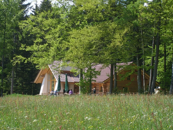 Die Wanderhütte "Tannenstub" in Loßburg-Ödenwald