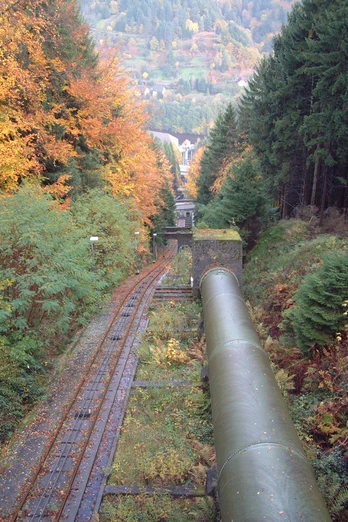 Forbach-Druckrohrleitungen zum Rudolf-Fettweis-Werk