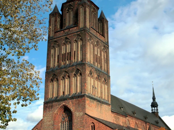 Jakobikirche Stralsund Herbst