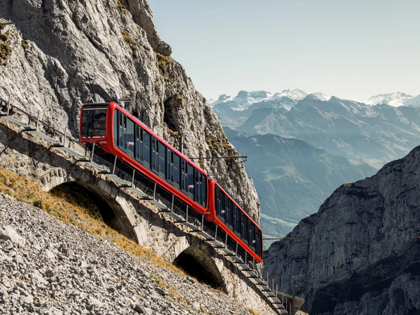 Pilatus cogwheel railroad