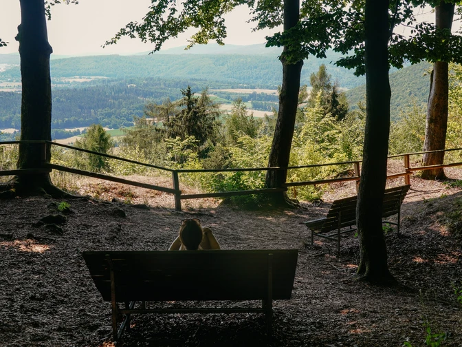 Rast mit Fernsicht bei "Lug ins Land"