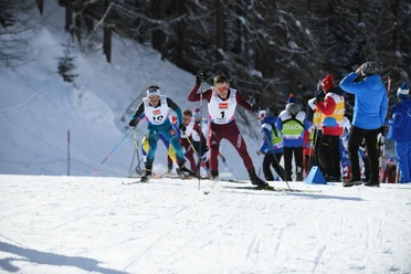 FIS Rennloipe anlässlich der Junioren WM 2018 Goms