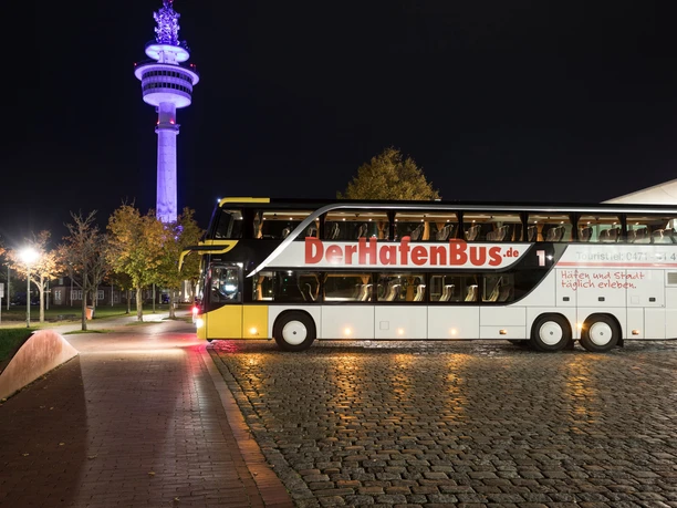 HafenBus und Richtfunkturm