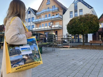 Einkaufen auf dem Bürener Wochenmarkt