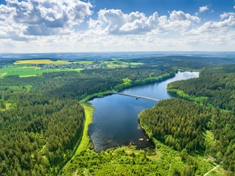 Talsperre Werda - Geigenbachtalsperre